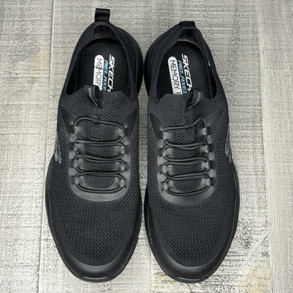 Skechers Mens Size 11 Relaxed Fit Dual-Lite Memory Foam Athletic Slip On Shoes - Picture 4 of 8